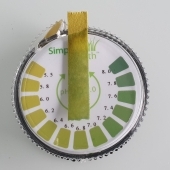 Round ph paper